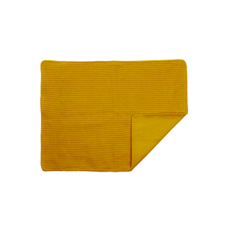 Cover | 45x60 Knitted Ocher Yellow