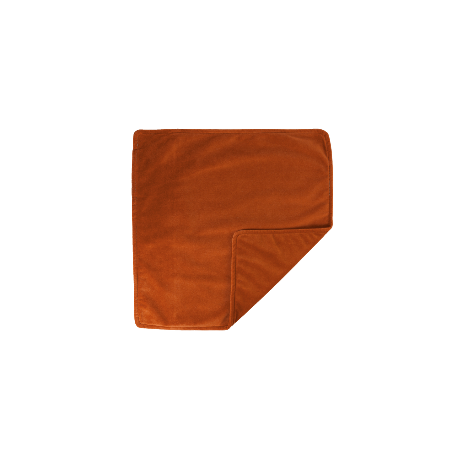 Cover | 45x45 Velvet Cinnamon Orange