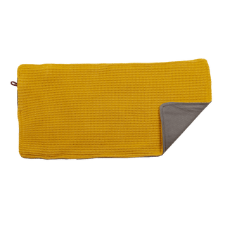 Cover | 25x60 Knitted Ocher Yellow
