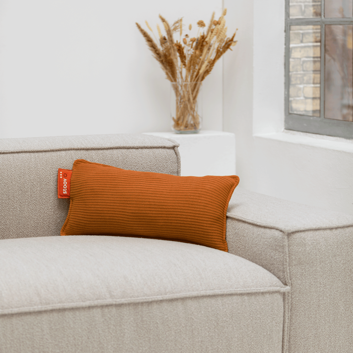 Ploov | 25x60 Knitted Terra Orange