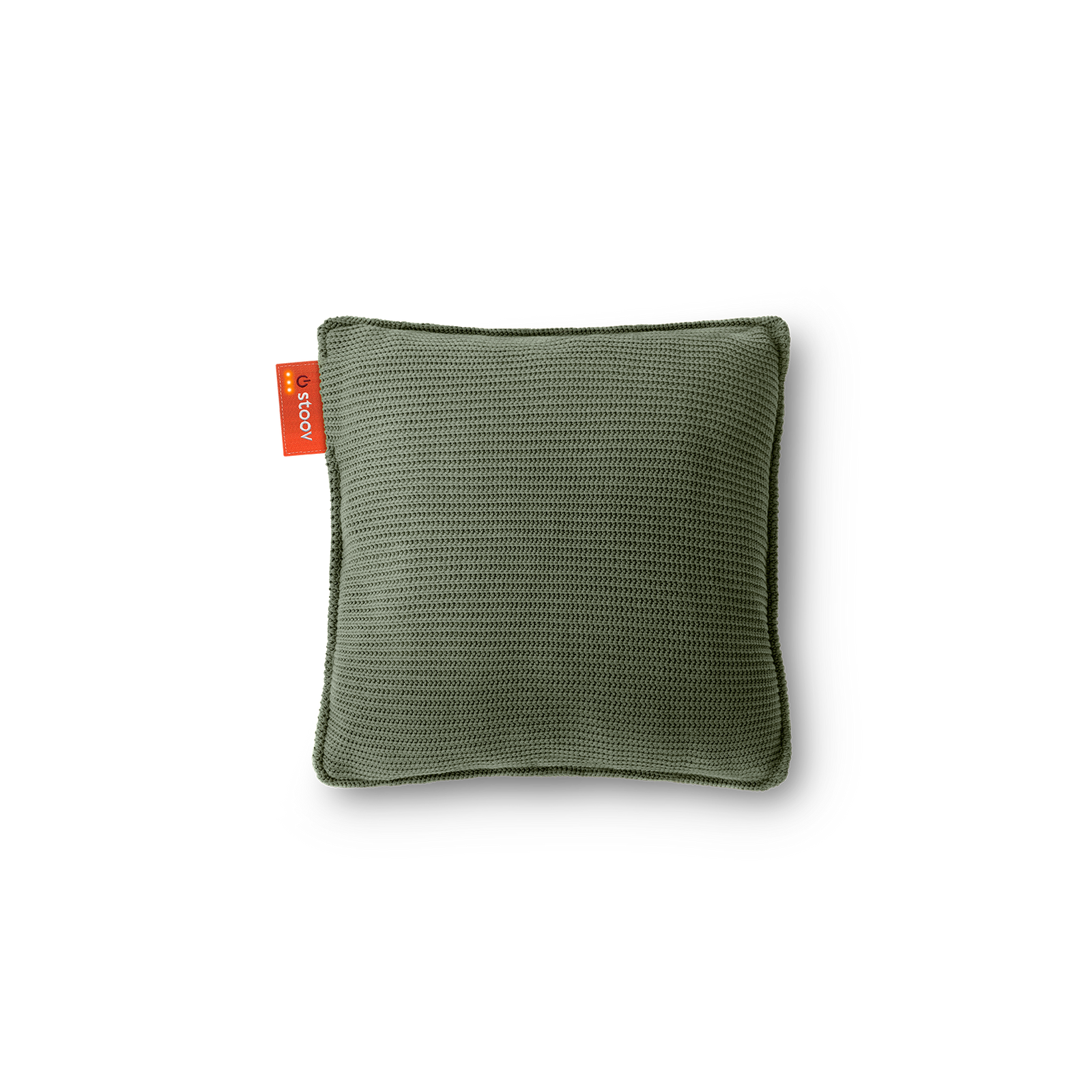 Ploov | 45x45 Knitted Army Green