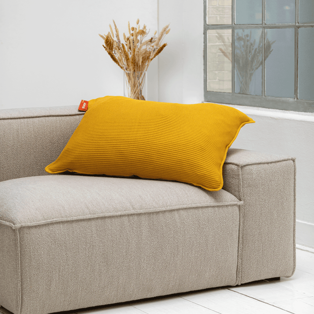 Ploov | 60x90 Knitted Ocher Yellow
